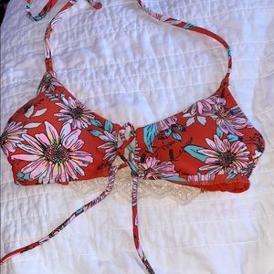 tropical bikini top